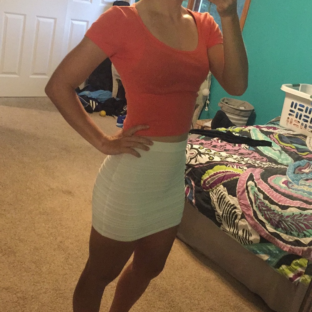 White Pencil Skirt